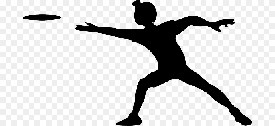 Frisbee, Silhouette, Person, Toy Png Image