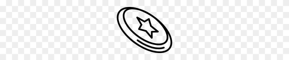 Frisbee, Gray Png