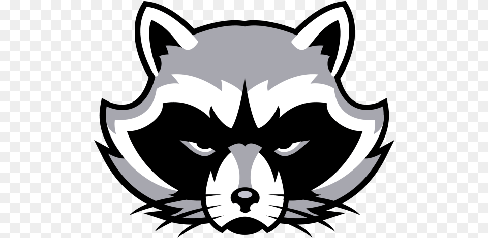 Frisco High School Raccoon, Stencil, Symbol, Logo, Animal Png Image