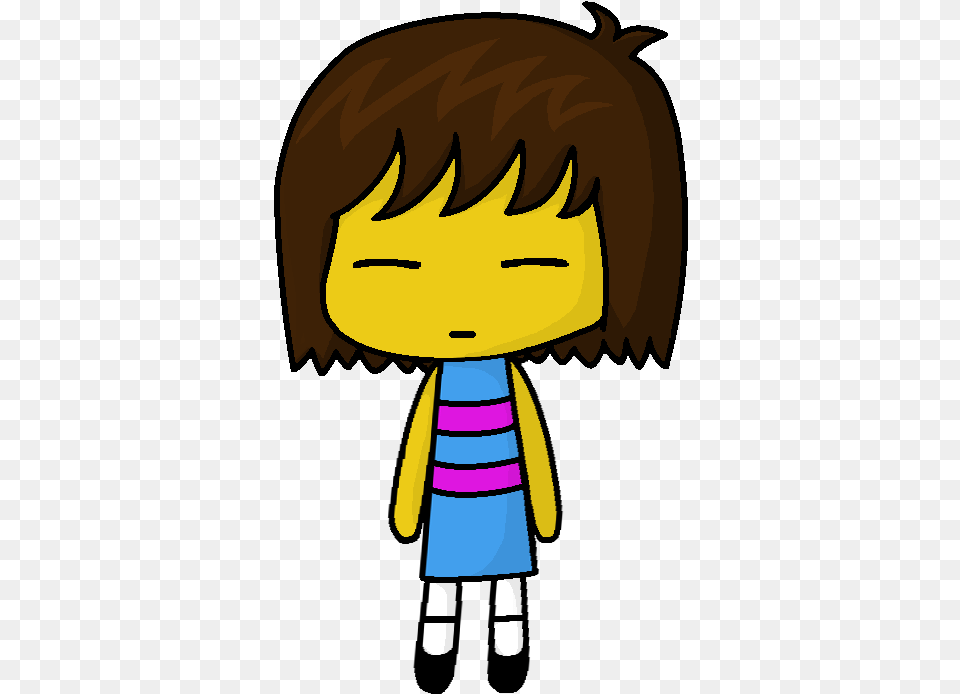 Frisk Drawing, Clothing, Coat, Person, Face Free Png
