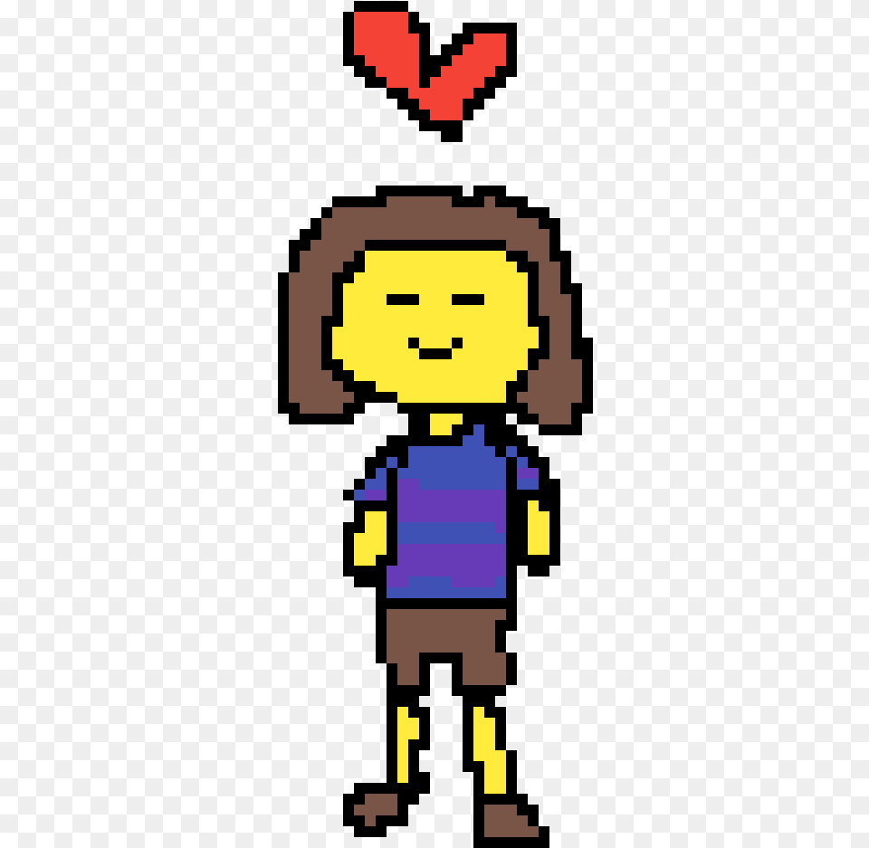 Frisk The Determined Fallen Child Clipart Download Smiley Png Image