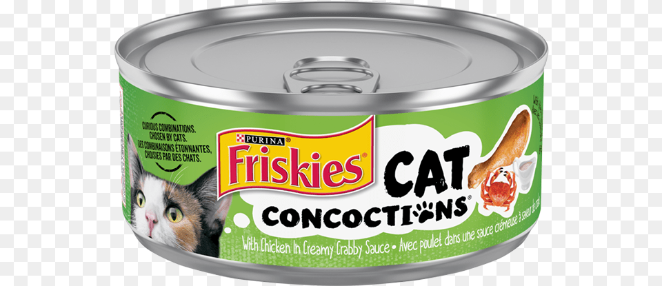 Friskies Concoction Salmon, Aluminium, Food, Canned Goods, Can Png