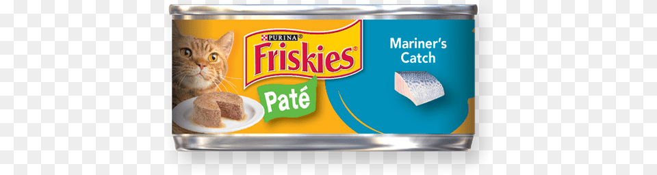 Friskies Pate Mariners Catch Canned Cat Food Friskies Wet Cat Food Pate, Aluminium, Tin, Ketchup, Animal Free Png Download