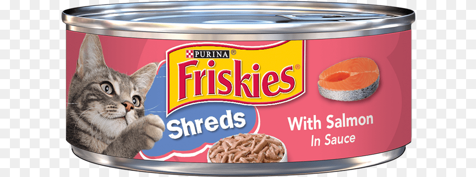 Friskies Wet Cat Food Pate, Aluminium, Can, Canned Goods, Tin Png Image