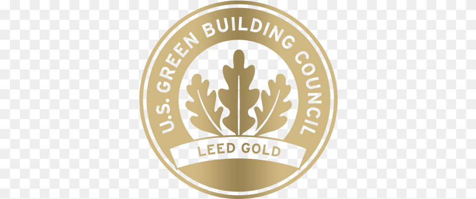 Frito Lay Distribution Center Haskell Leed Gold Certification, Logo, Badge, Symbol, Leaf Png