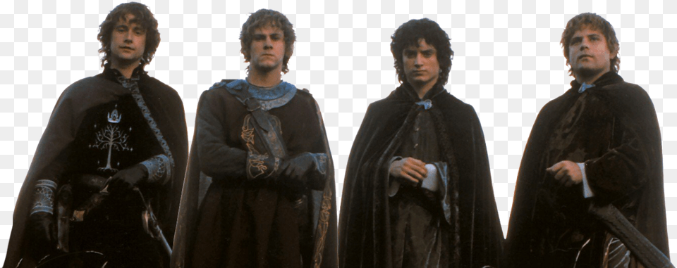 Frodo Merry Pippin Sam, Cloak, Clothing, Fashion, Adult Free Transparent Png