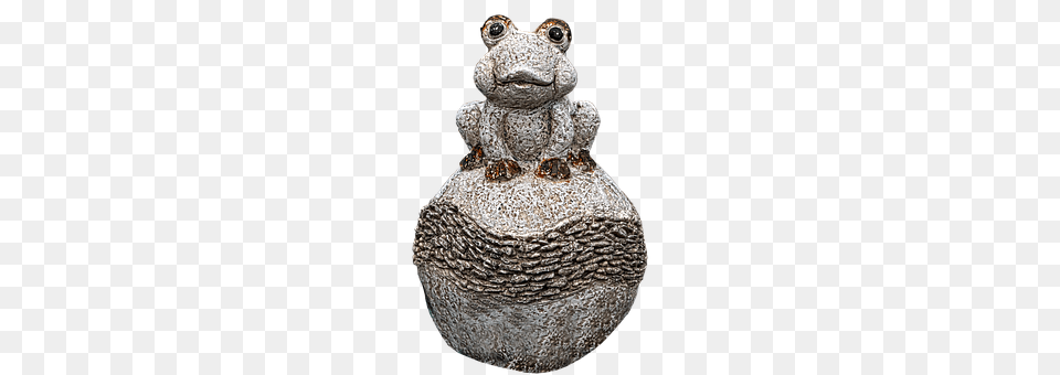 Frog Figurine, Winter, Snowman, Snow Free Png Download
