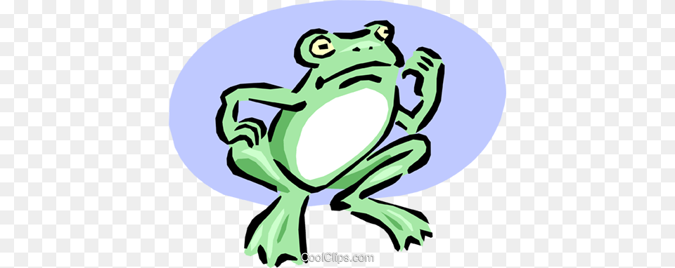 Frog Beckoning Royalty Vector Clip Art Illustration, Amphibian, Animal, Wildlife, Baby Png