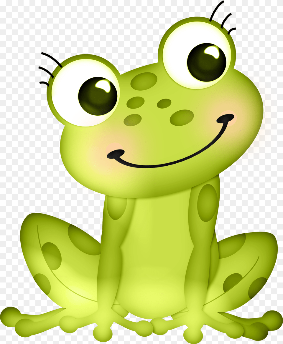 Frog Cartoon Dibujo De Una Sapita, Amphibian, Animal, Wildlife Free Png Download