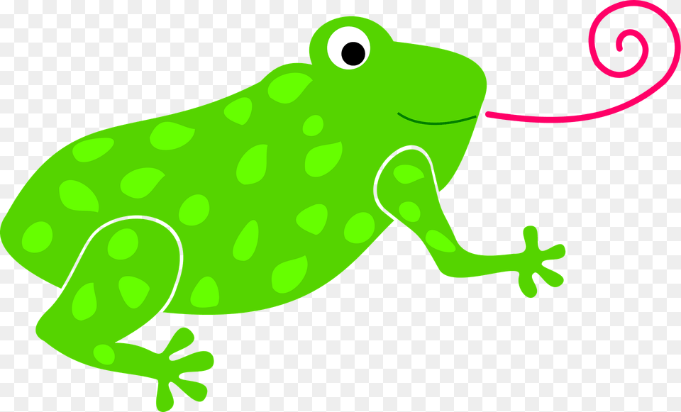 Frog Catching Flies Clipart, Amphibian, Animal, Wildlife, Fish Free Png