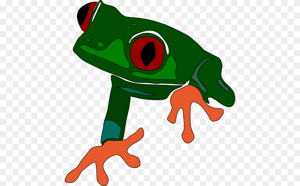 Frog Clip Art, Amphibian, Animal, Wildlife, Tree Frog Png Image