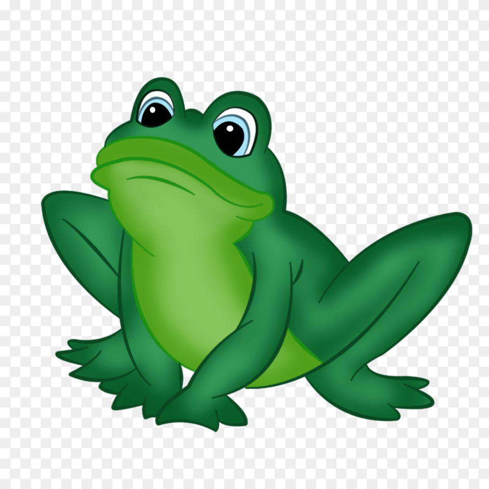 Frog Clip Art, Amphibian, Animal, Green, Wildlife Free Png Download