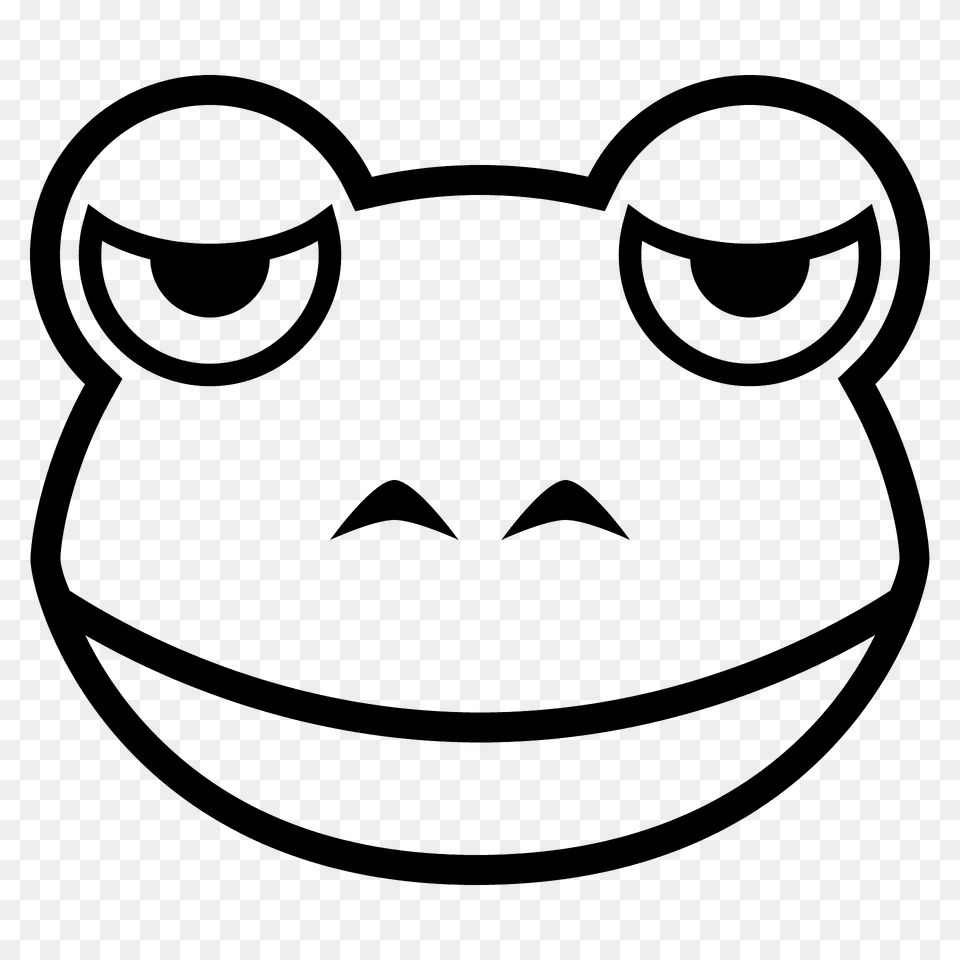 Frog Emoji Clipart, Animal, Wildlife, Smoke Pipe, Stencil Free Png