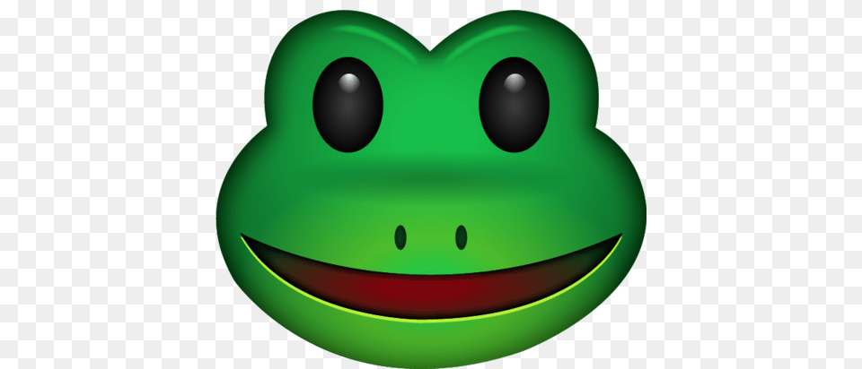 Frog Emoji In Emoji Island, Amphibian, Animal, Wildlife, Clothing Png Image