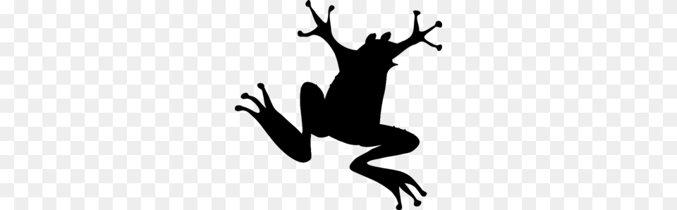 Frog Happy Clip Art, Gray Free Png Download