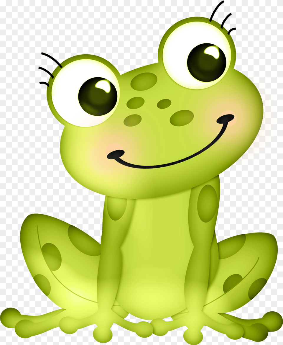 Frog Hopping Clip Art Clipart Cute Frog Cartoon, Amphibian, Animal, Wildlife Free Png Download