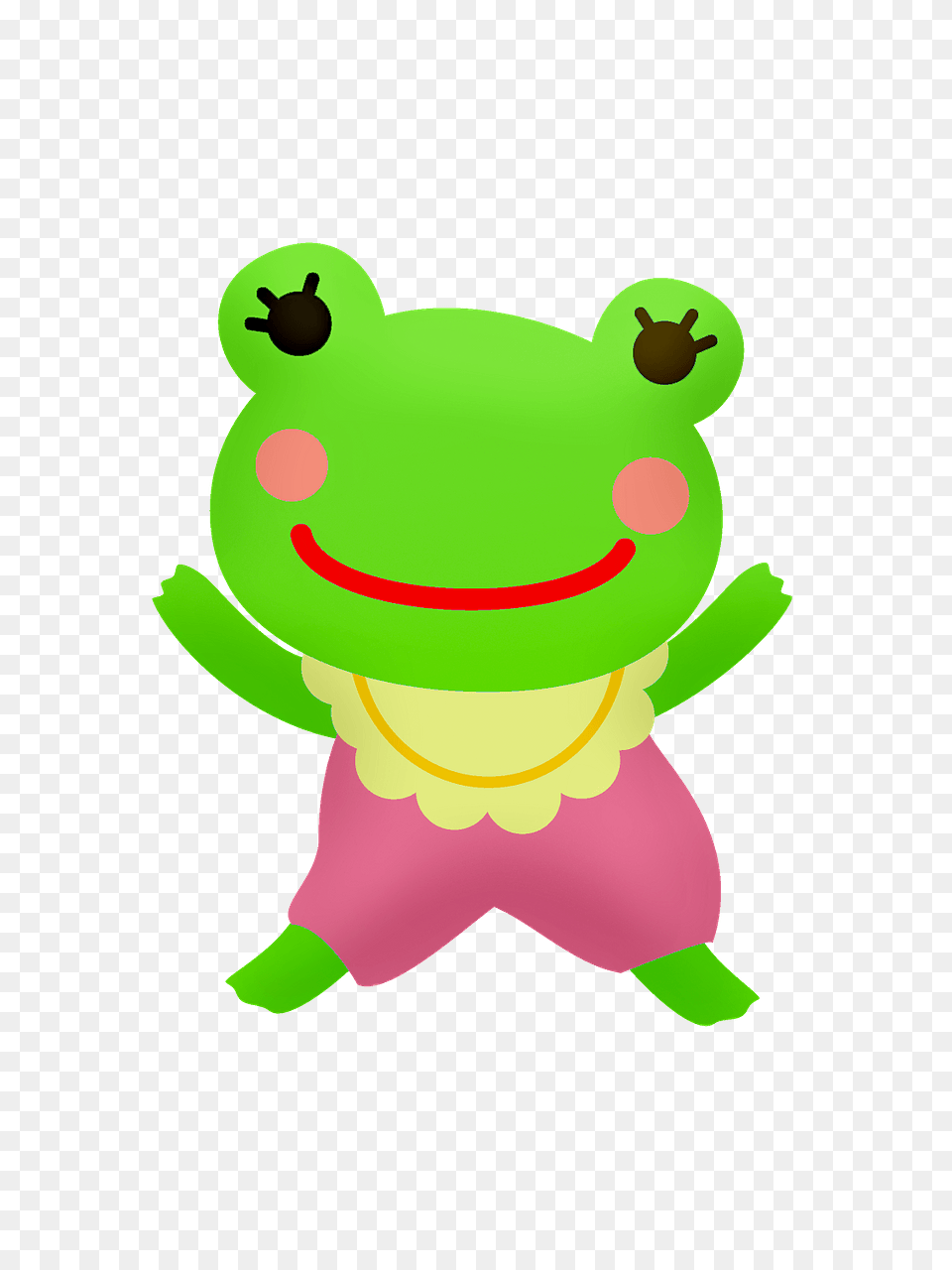 Frog In Jumpsuit Clipart, Amphibian, Animal, Wildlife Free Png Download
