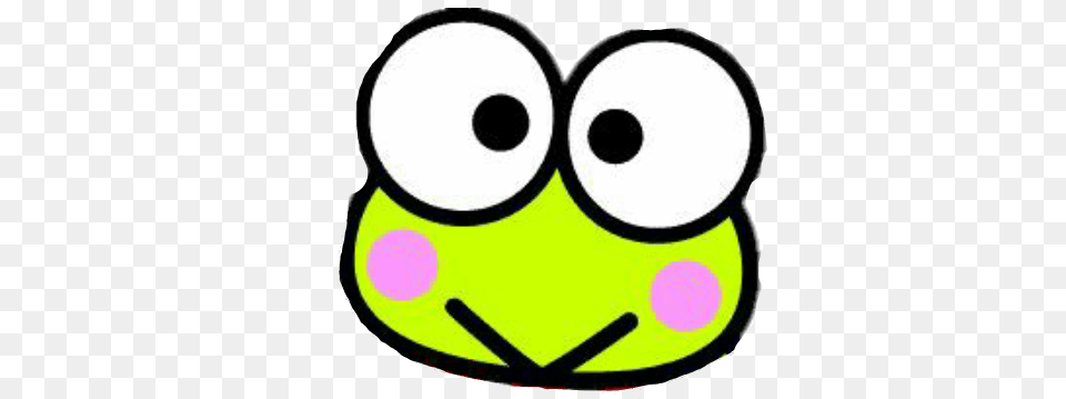 Frog Keroppi Sticker Dot, Disk Free Png Download