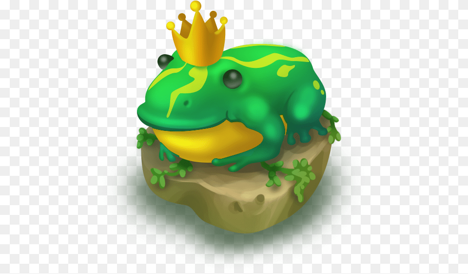 Frog King Hay Day Frog, Dessert, Green, Birthday Cake, Cake Free Png Download