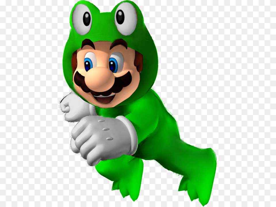 Frog Mario, Toy, Face, Head, Person Png Image