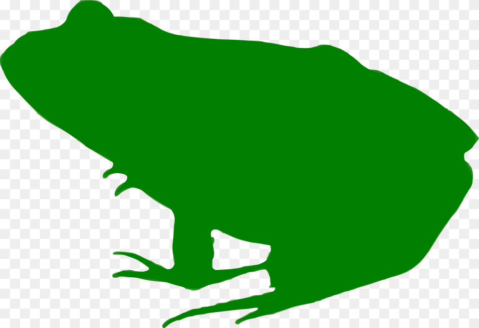 Frog Silhouette Drawing Clip Art Clip Art, Amphibian, Animal, Wildlife, Person Free Png Download