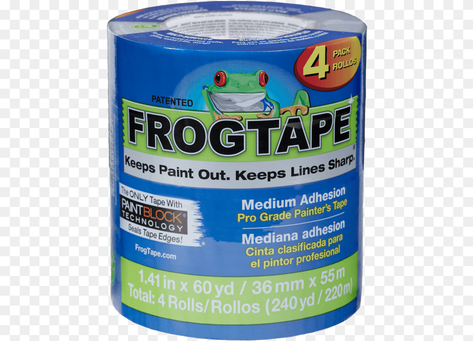 Frog Tape 4 Pack, Can, Tin Free Png Download
