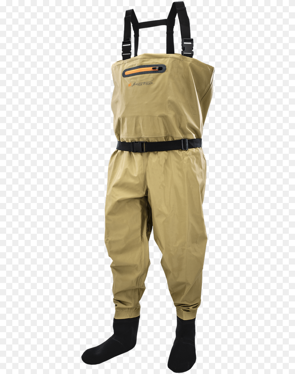Frogg Toggs Rana Ii Stockingfoot Chest Wader Waders, Clothing, Pants, Adult, Person Free Png Download