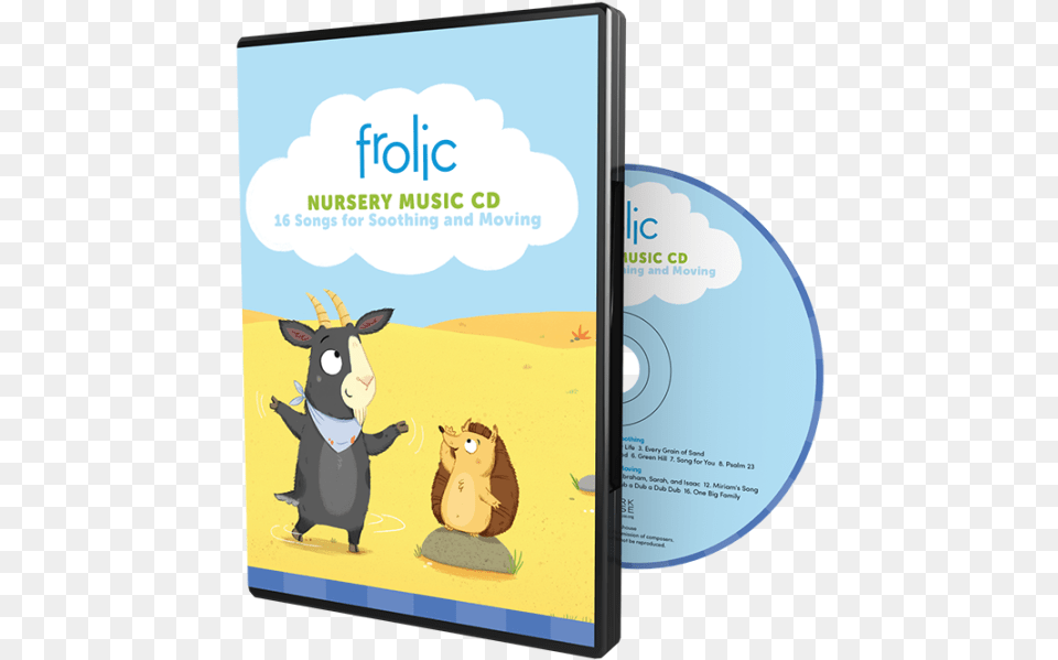Frolic Nursery Cd Cartoon, Disk, Dvd, Animal, Bird Png Image