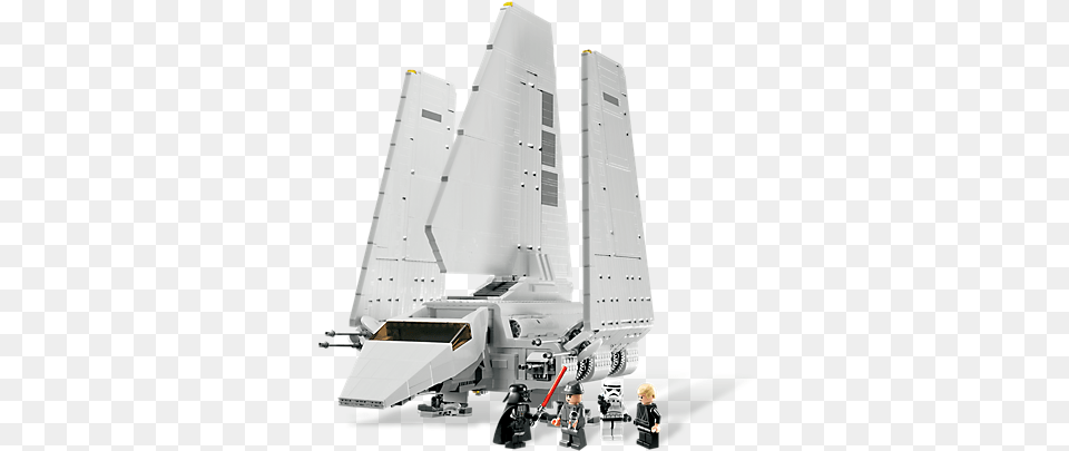 From Lego Star Wars Luke Skywalker Jedi Imperial Shuttle Lego Ucs, Aircraft, Spaceship, Transportation, Vehicle Free Png