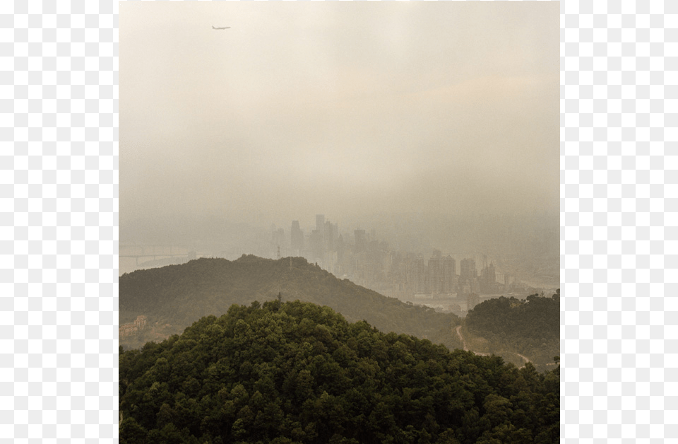 From A Vantage Point On Top Of Nanshan The Green Hillsides Chongqing, Fog, Nature, Outdoors, Weather Png