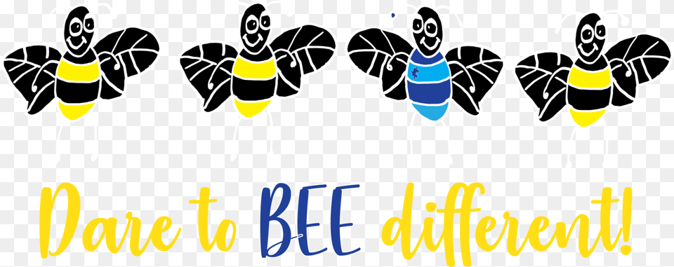 From Autism Awareness To Understanding And Supportquot Graphic Design, Logo, Animal, Bee, Honey Bee Free Png