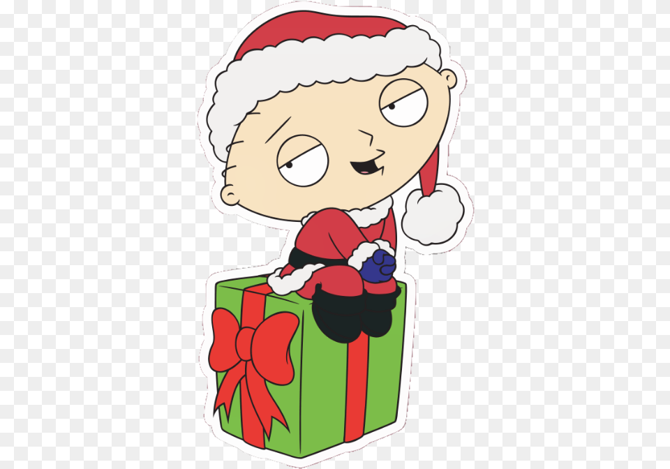 From Babys First Christmas Sticker Set Stickers De Stewie Griffin, Baby, Person, Face, Head Free Transparent Png