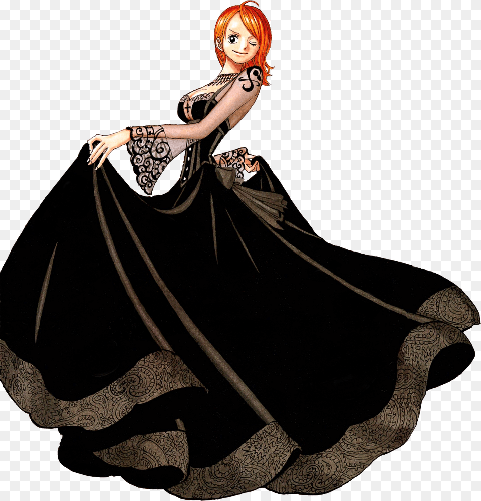 From Color Spread Chapter One Piece Manga Color Spread, Clothing, Gown, Dress, Formal Wear Png
