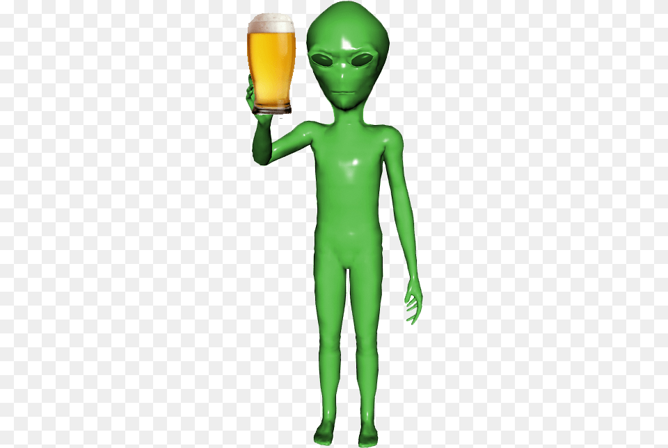 From Doug39s Beer Republic Dog Dressed As Alien, Alcohol, Green, Glass, Beverage Free Png