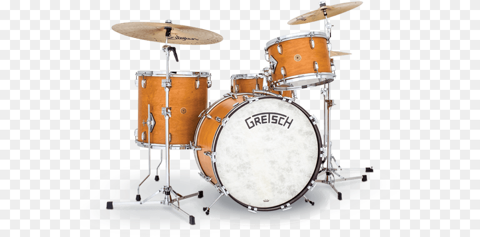 From Gretsch Drums Gretsch Broadkaster Vb Jazz Satin Copper, Drum, Musical Instrument, Percussion Png