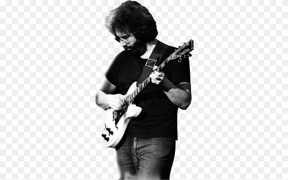 From Seed To Site Jerry Garcia Band, Person, Musical Instrument, Man, Male Free Png
