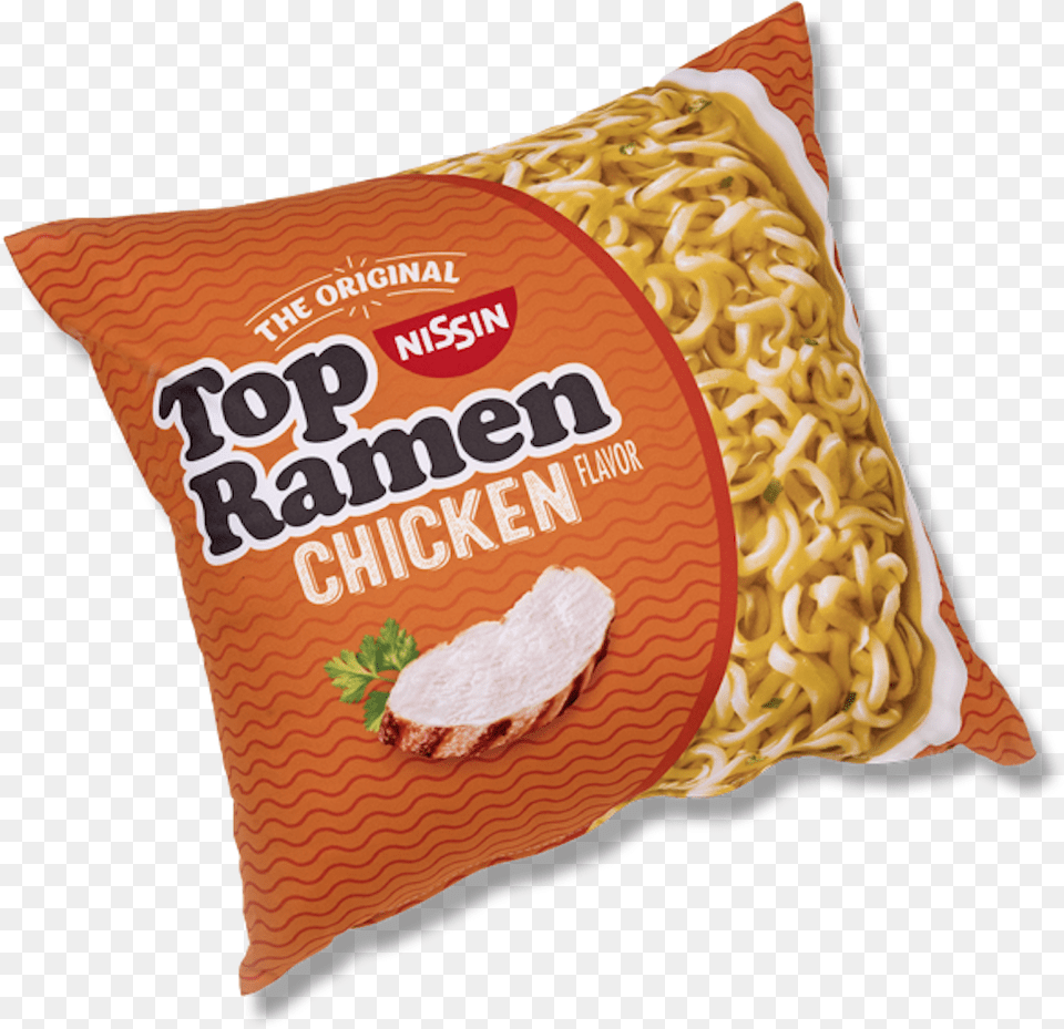 From Shirts To Pillows You Can Rock Nissin Top Ramen Ramen Noodles, Food, Noodle, Cushion, Home Decor Free Png Download