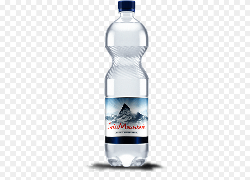 From Snow Through Glacier Rocks Swiss Mountain Water, Beverage, Bottle, Mineral Water, Water Bottle Png