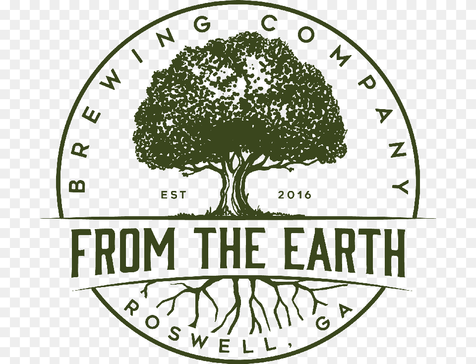 From The Earth Brewing Co Earth Brewing Company Roswell Georgia, Plant, Tree, Ammunition, Grenade Png Image