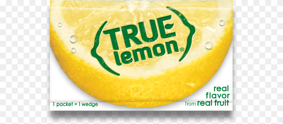 From The Manufacturer True Lemon Packets, Citrus Fruit, Food, Fruit, Plant Free Png Download