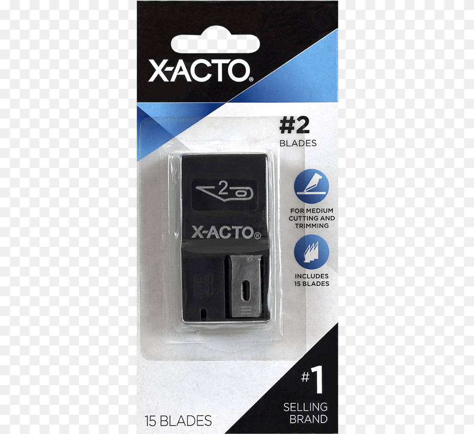 From The Manufacturer X Acto Dispenser With 2 Blades Pack, Adapter, Electronics Png