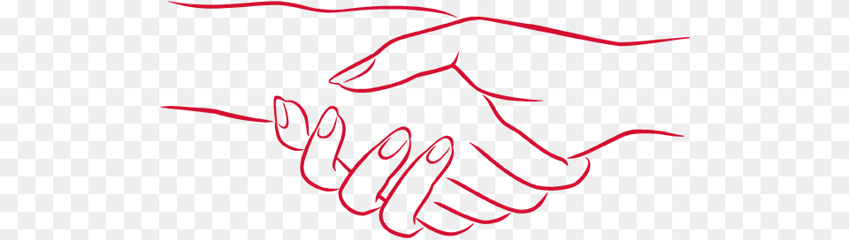 From Your First Handshake A Stranger Gains An Immediate Hand Shake Red, Maroon Free Png Download