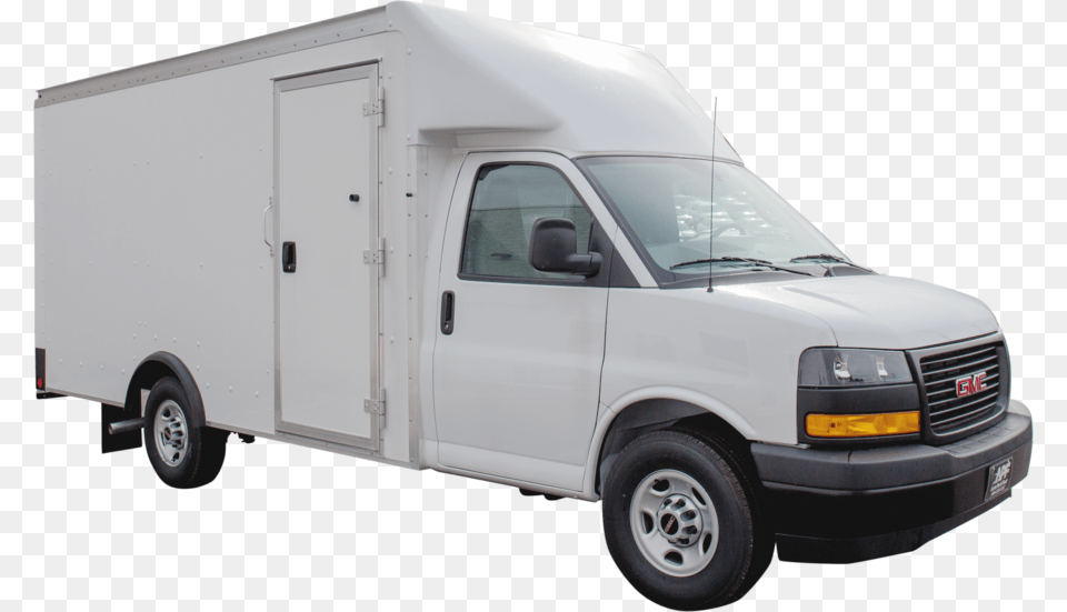 Front 0008s 0000 Gmc Rockport 3500 Srw P600 14 Gmc Savana 3500 Box Truck, Moving Van, Transportation, Van, Vehicle Png Image