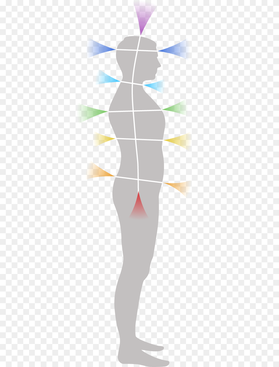 Front Amp Rear Chakras Front And Back Of Chakras, Adult, Female, Person, Woman Png Image