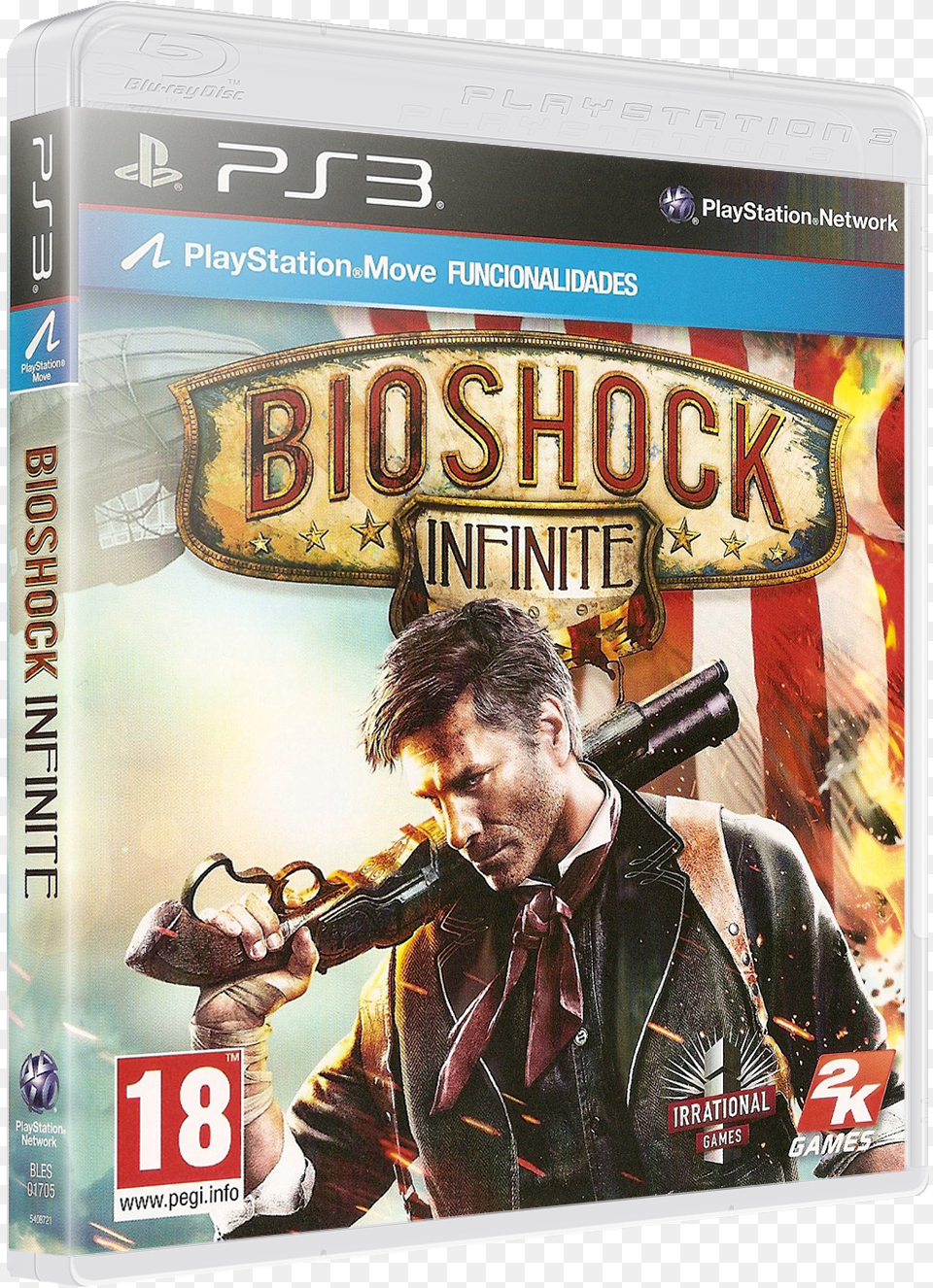 Front Bioshock Infinite Bioshock Infinite Playstation, Adult, Male, Man, Person Png