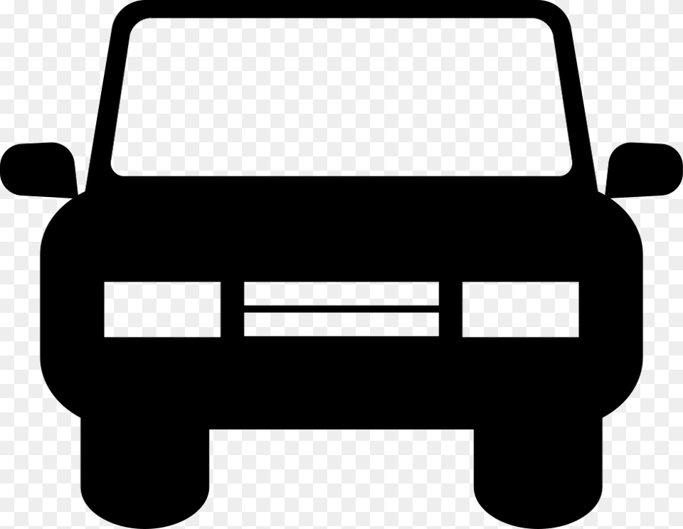 Front Car Car Parking Icon, Stencil, Transportation, Vehicle Free Png