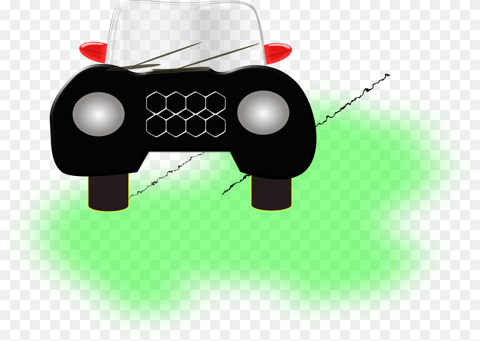 Front Car Clip Arts Game Controller, Grass, Plant Free Png Download