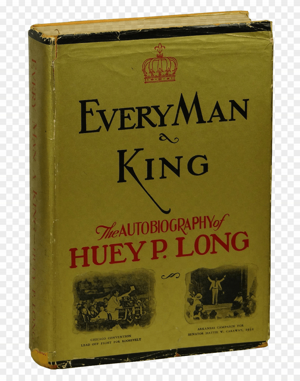 Front Cover Huey Long, Book, Publication, Novel, Person Free Png Download