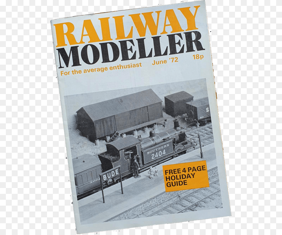 Front Cover Of Railway Modeller June Magazine, Advertisement, Poster, Train, Transportation Free Transparent Png
