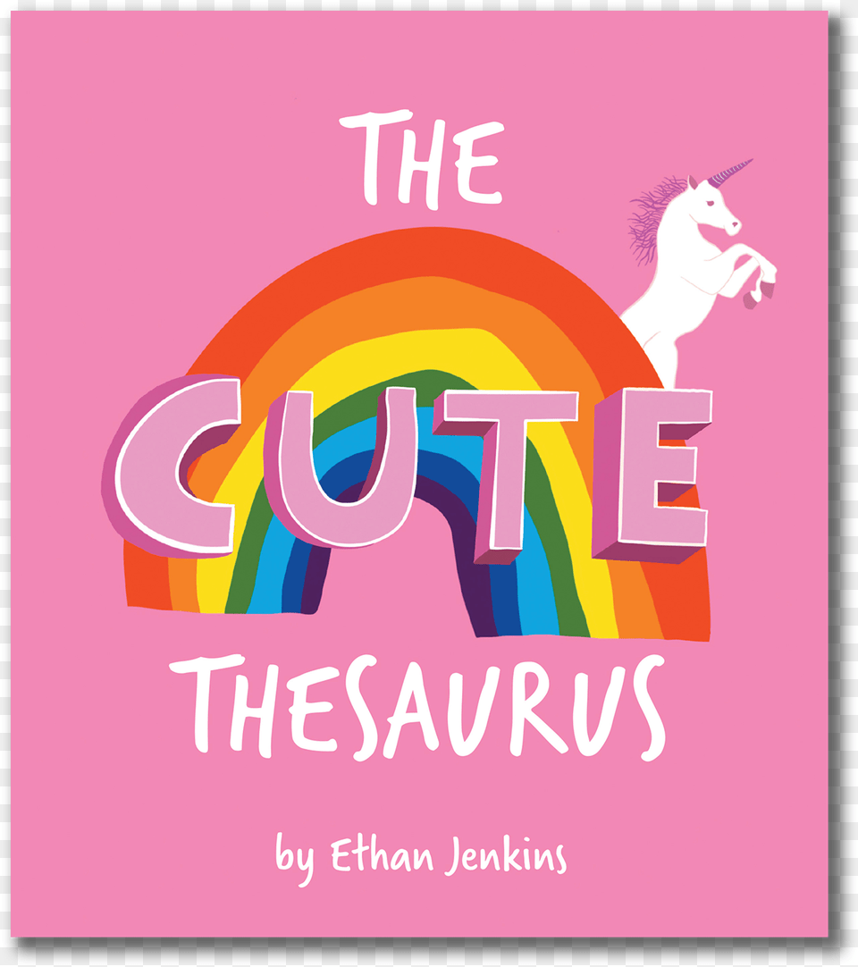 Front Cover The Cute Thesaurus Rich Kid, Advertisement, Poster, Animal, Kangaroo Free Png Download